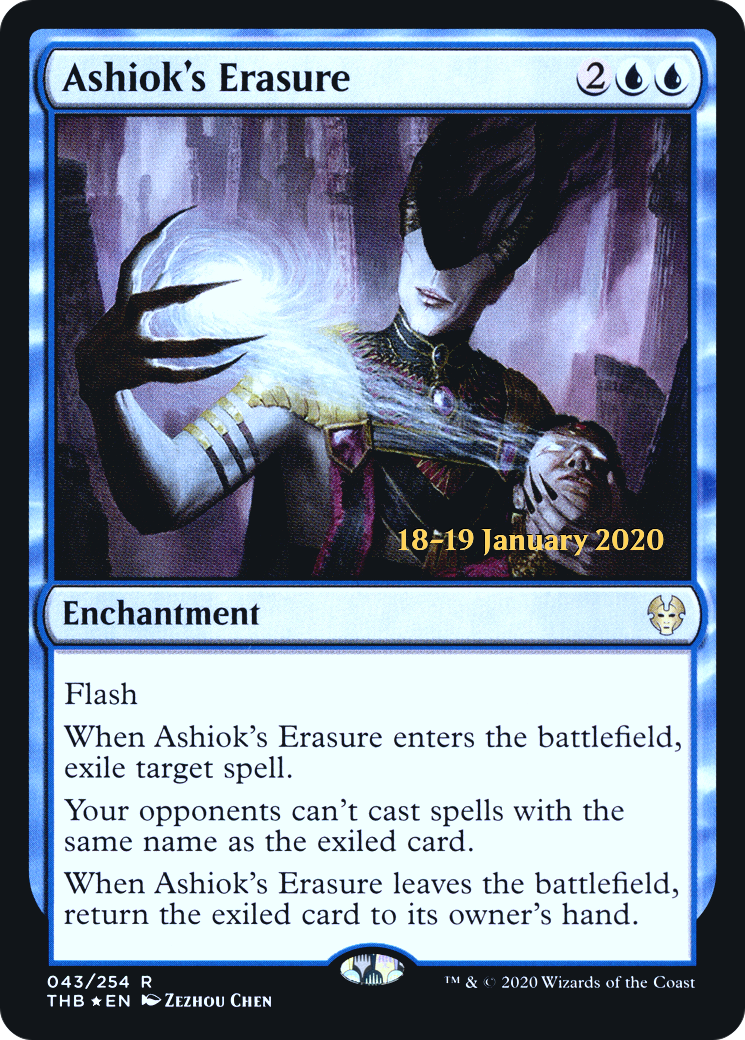 Ashiok's Erasure (PRE-43S) (Foil)