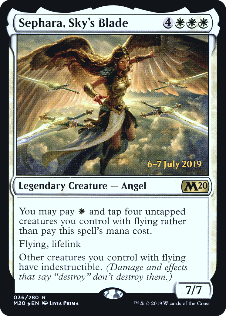 Sephara, Sky's Blade (PRE-36S) (Foil)