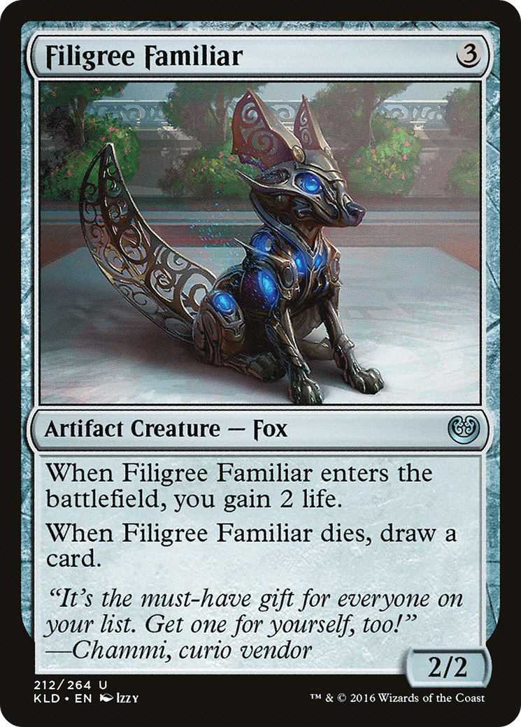 Filigree Familiar (KLD-212) (Foil)