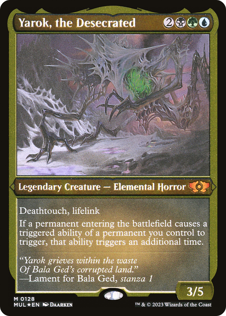 Yarok, the Desecrated (MUL-128) (Etched Foil)
