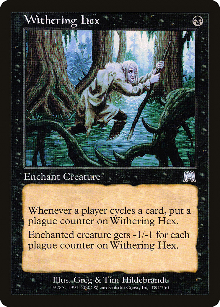 Withering Hex (ONS-181) (Foil)