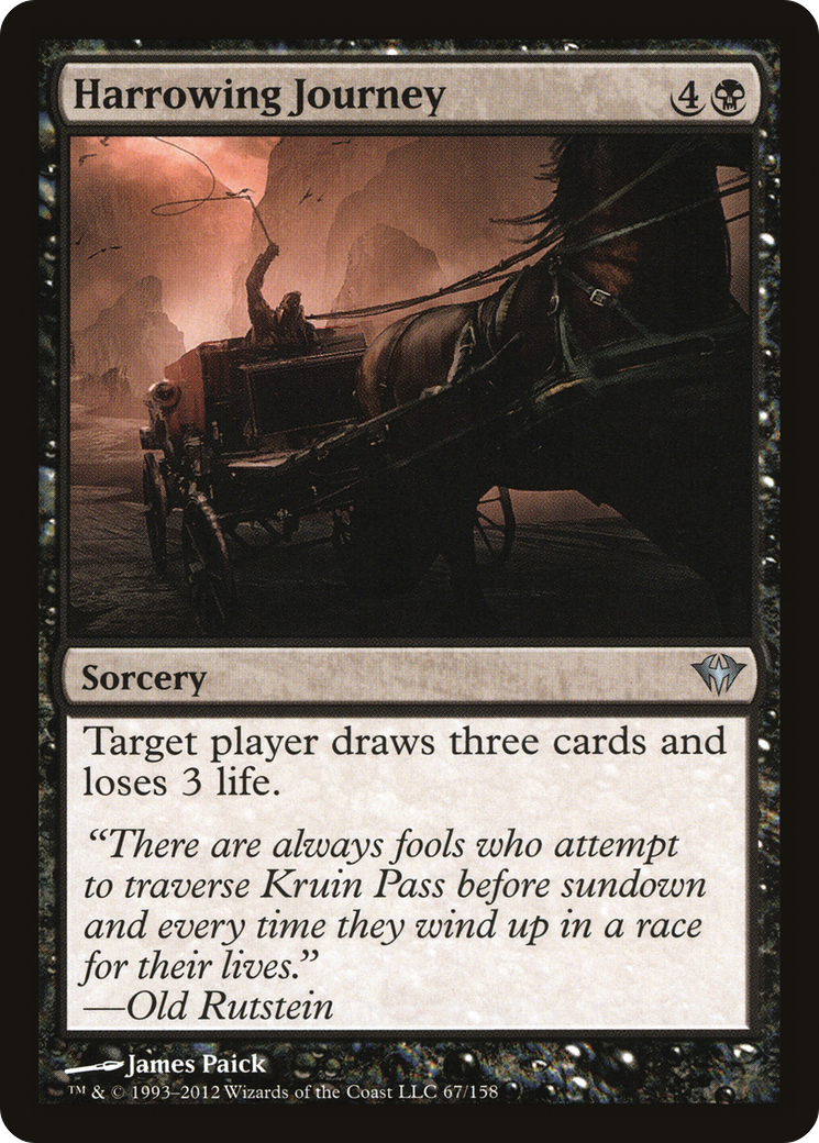 Harrowing Journey (DKA-067) (Foil)