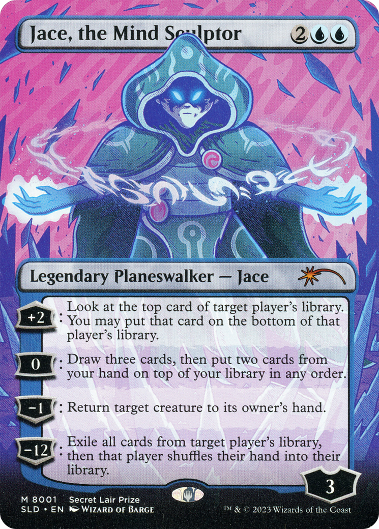 Jace, the Mind Sculptor (SLP-8001) (Borderless)