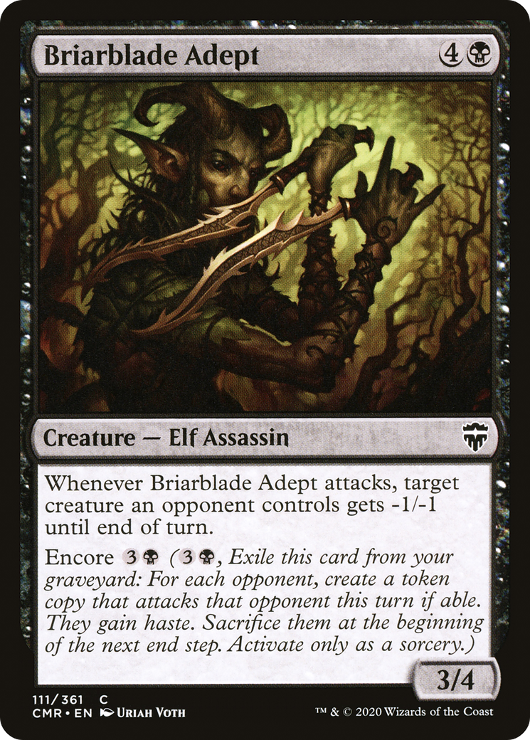 Briarblade Adept (CMR-111) (Foil)
