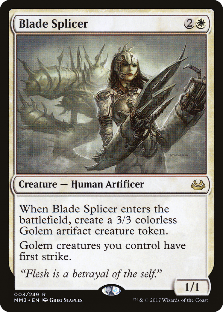 Blade Splicer (MM3-003) (Foil)