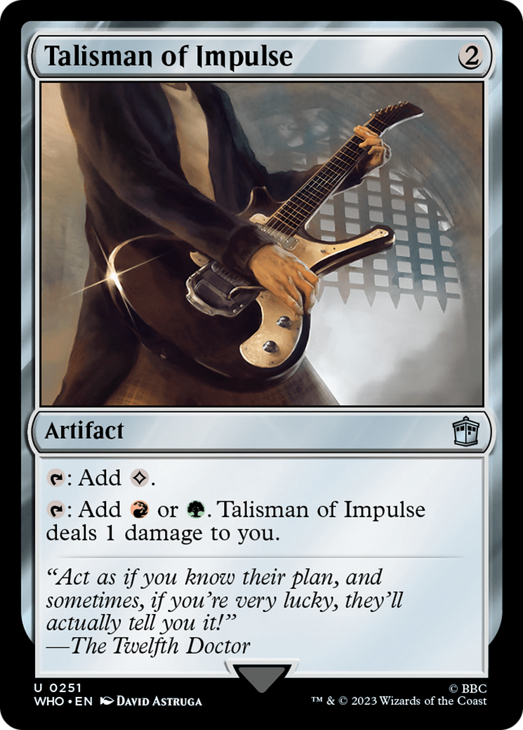 Talisman of Impulse (WHO-251)