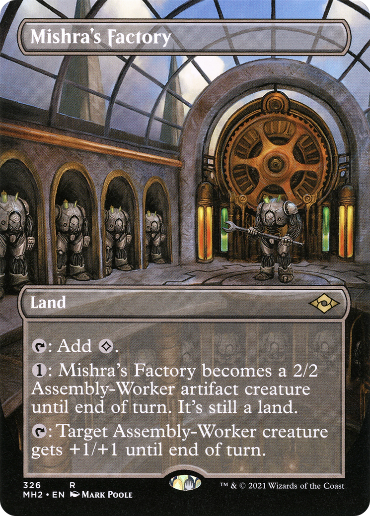 Mishra's Factory (MH2-326) (Borderless) (Foil)
