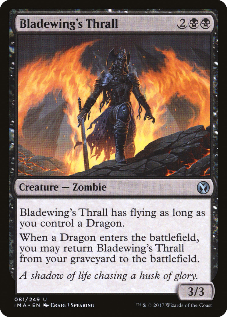 Bladewing's Thrall (IMA-081) (Foil)