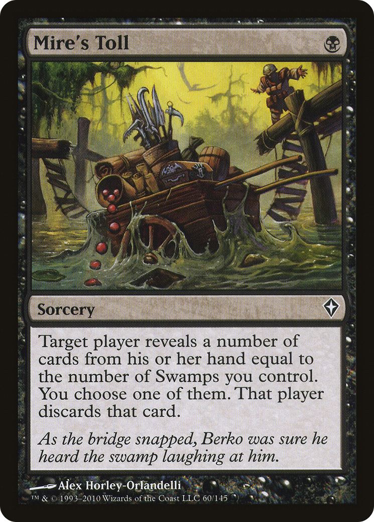 Mire's Toll (WWK-060) (Foil)