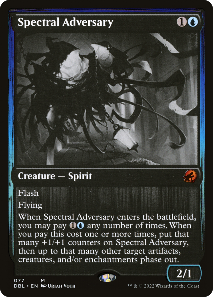 Spectral Adversary (DBL-077) (Foil)