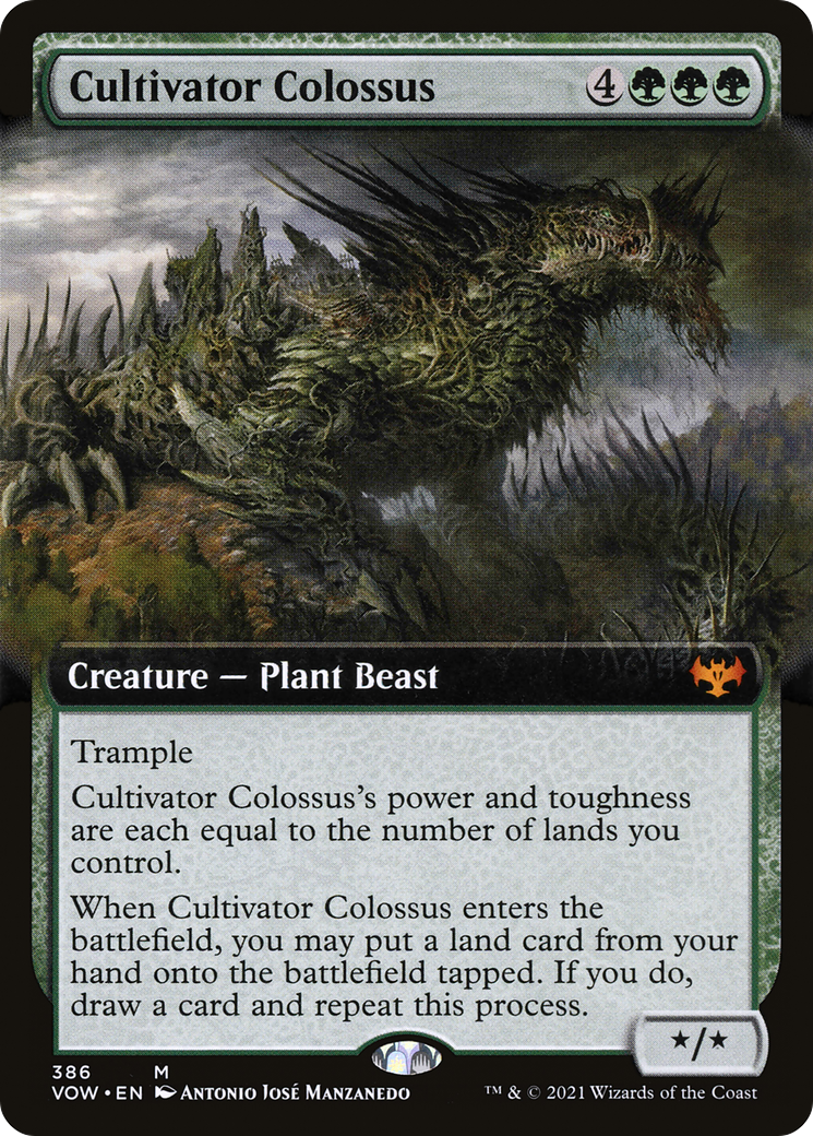 Cultivator Colossus (VOW-386) (Extended Art) (Foil)
