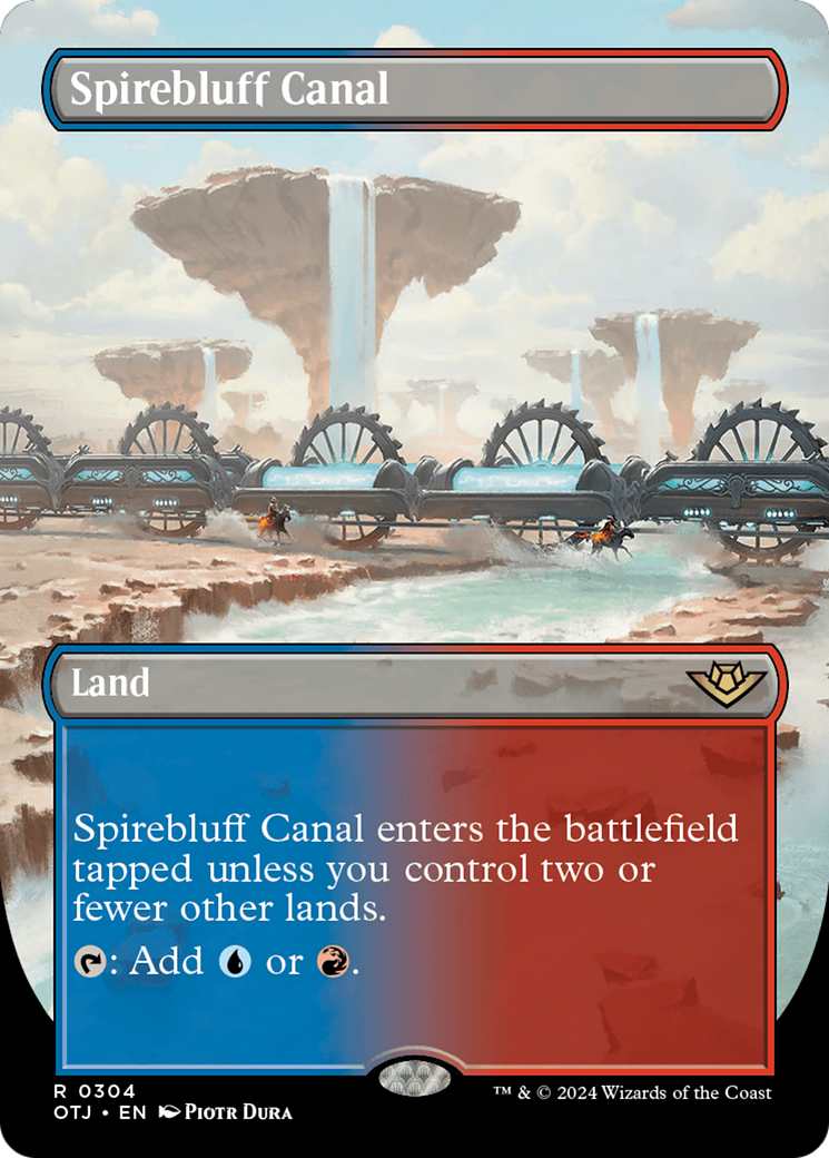 Spirebluff Canal (OTJ-304) (Borderless) (Foil)