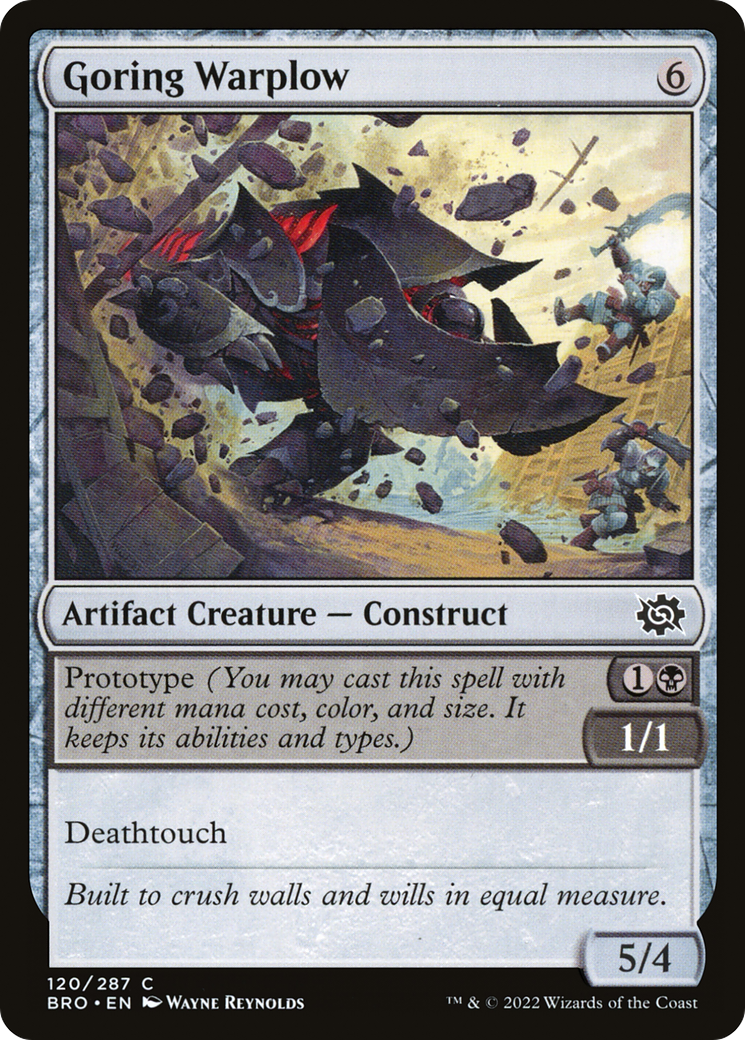 Goring Warplow (BRO-120) (Foil)