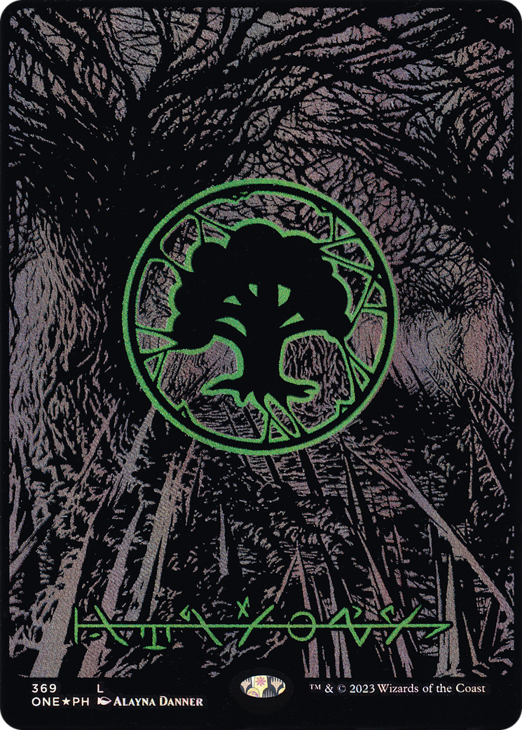 Forest (ONE-369) (Borderless) (Raised Foil)