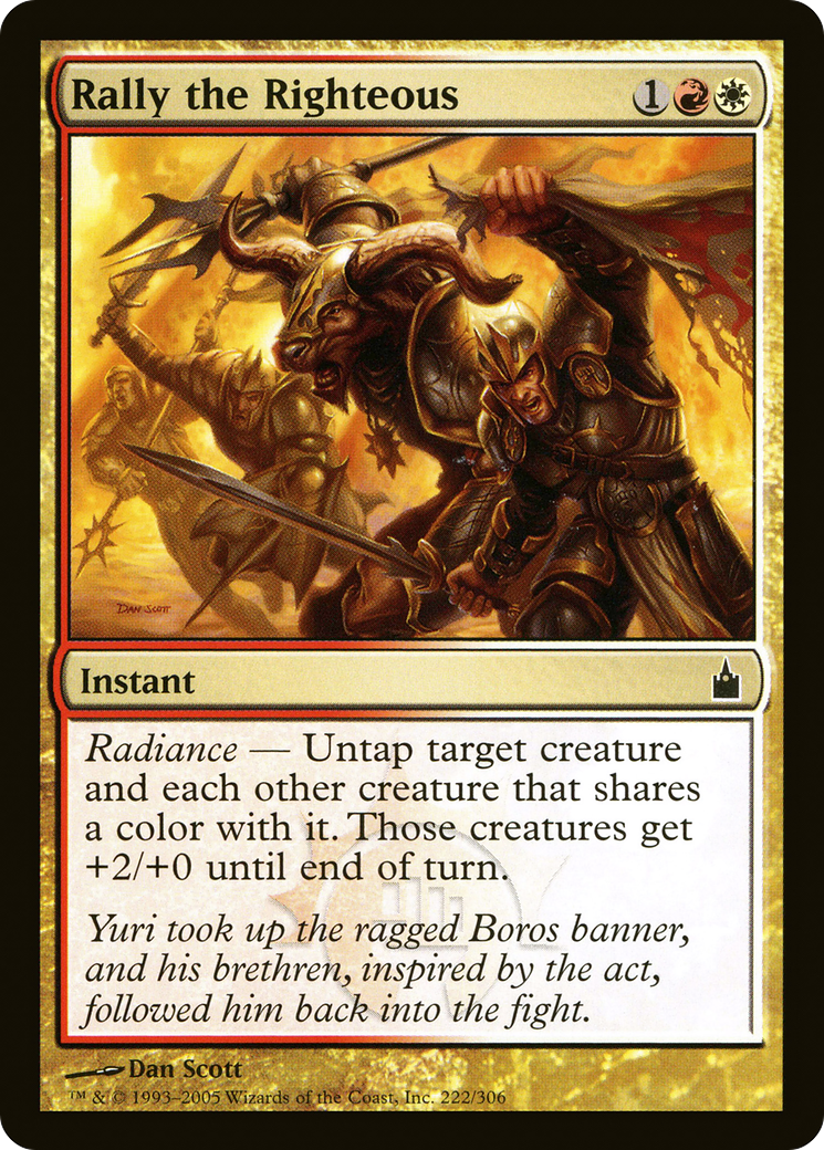 Rally the Righteous (RAV-222) (Foil)