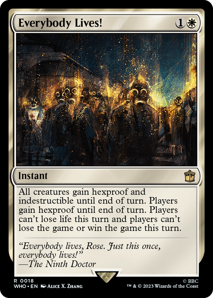 Everybody Lives! (WHO-018)