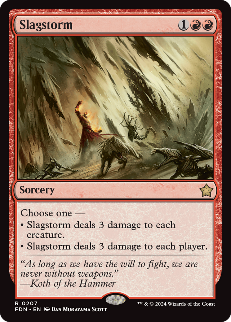 Slagstorm (FDN-207) (Foil)