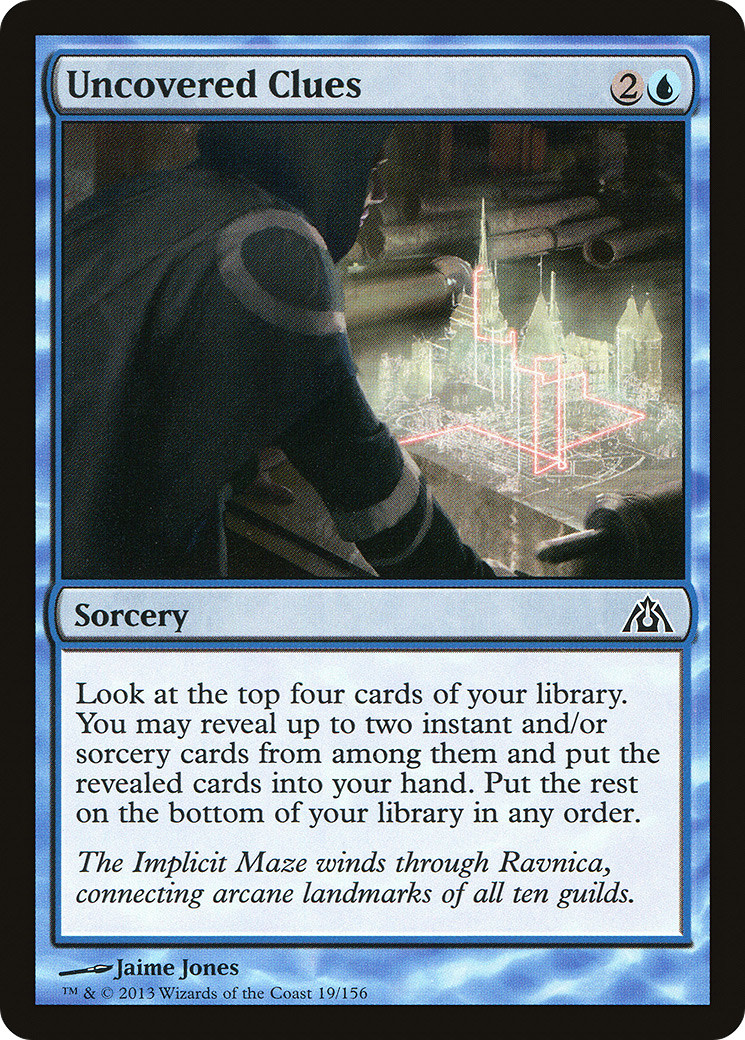 Uncovered Clues (DGM-019) (Foil)