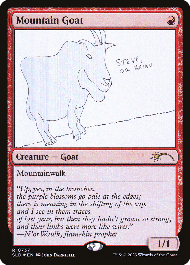 Mountain Goat (SLD-737) (Foil)