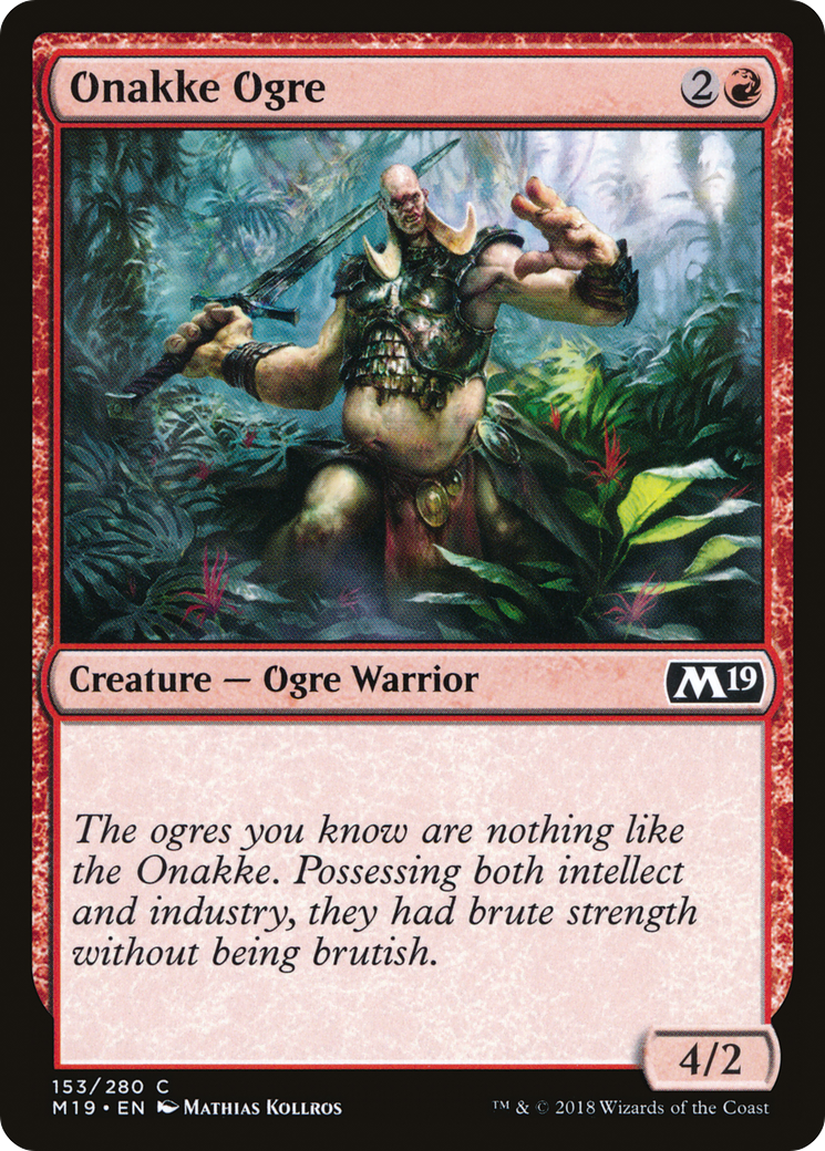 Onakke Ogre (M19-153) (Foil)