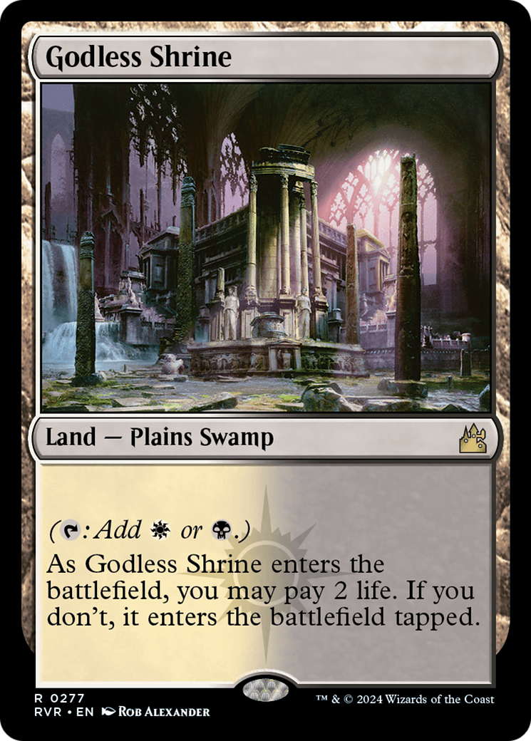 Godless Shrine (RVR-277) (Foil)