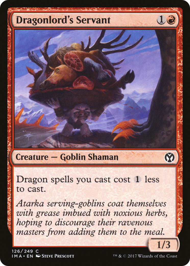 Dragonlord's Servant (IMA-126) (Foil)