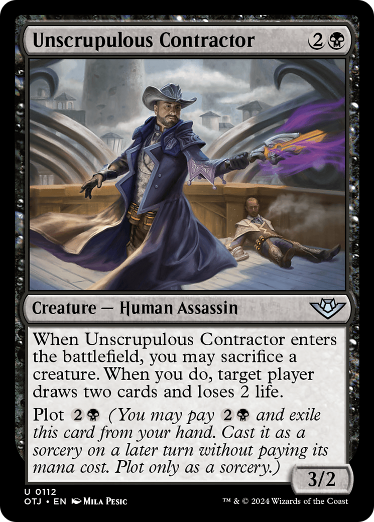 Unscrupulous Contractor (OTJ-112) (Foil)