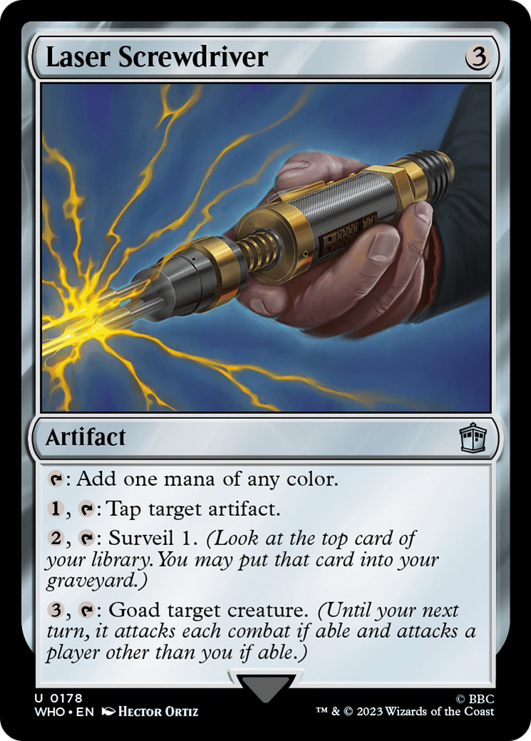 Laser Screwdriver (WHO-178) (Foil)