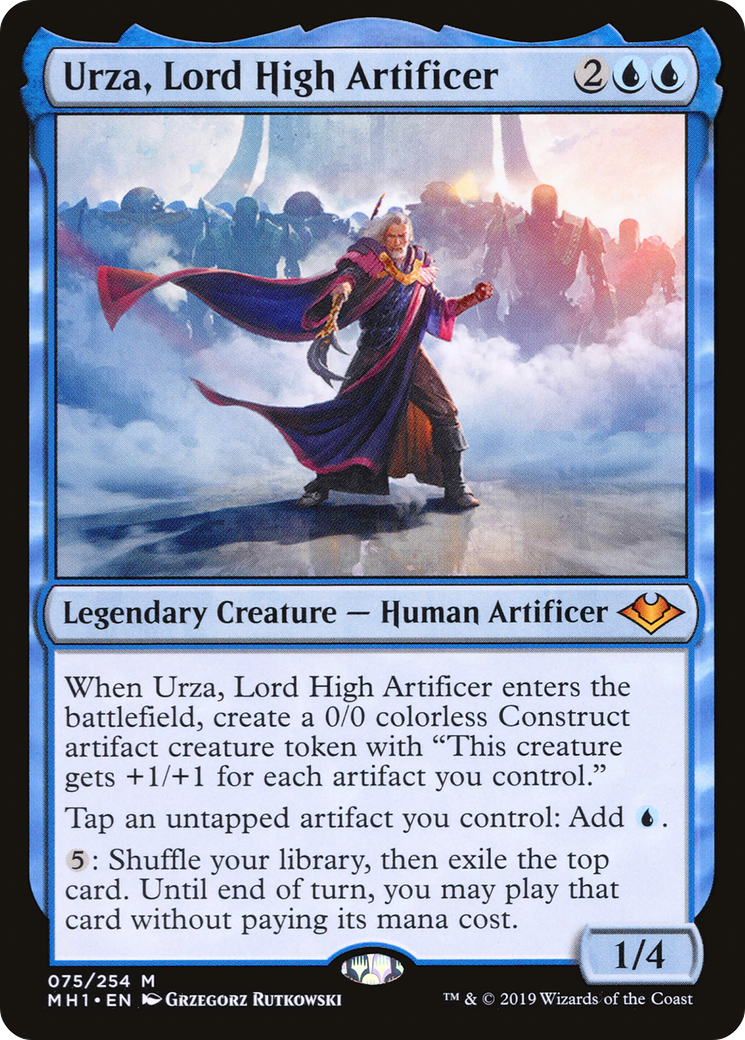 Urza, Lord High Artificer (MH1-075) (Foil)