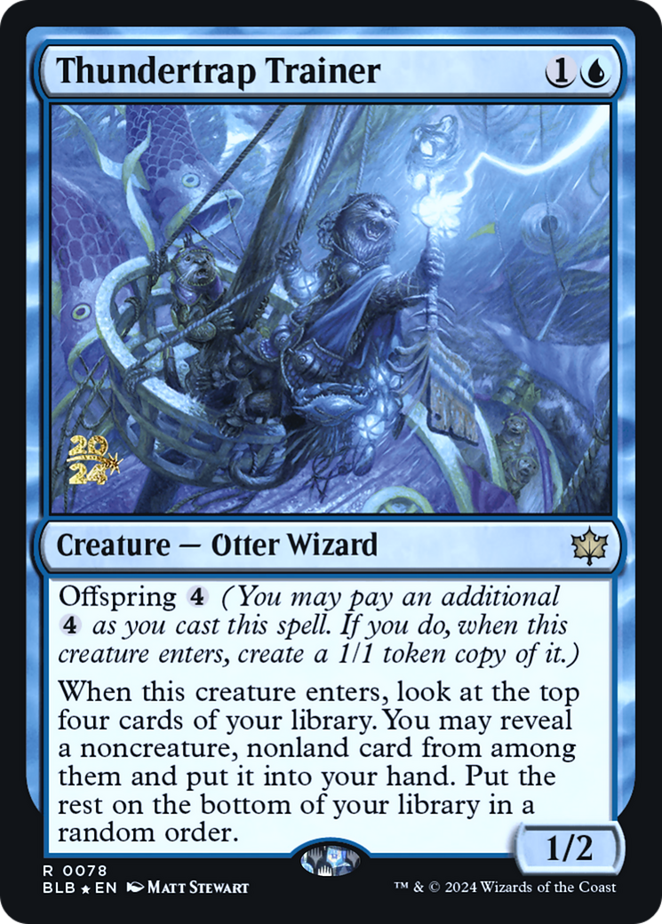 Thundertrap Trainer (PRE-78S) (Foil)