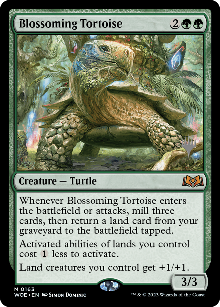 Blossoming Tortoise (PPWOE-163P) (Foil)