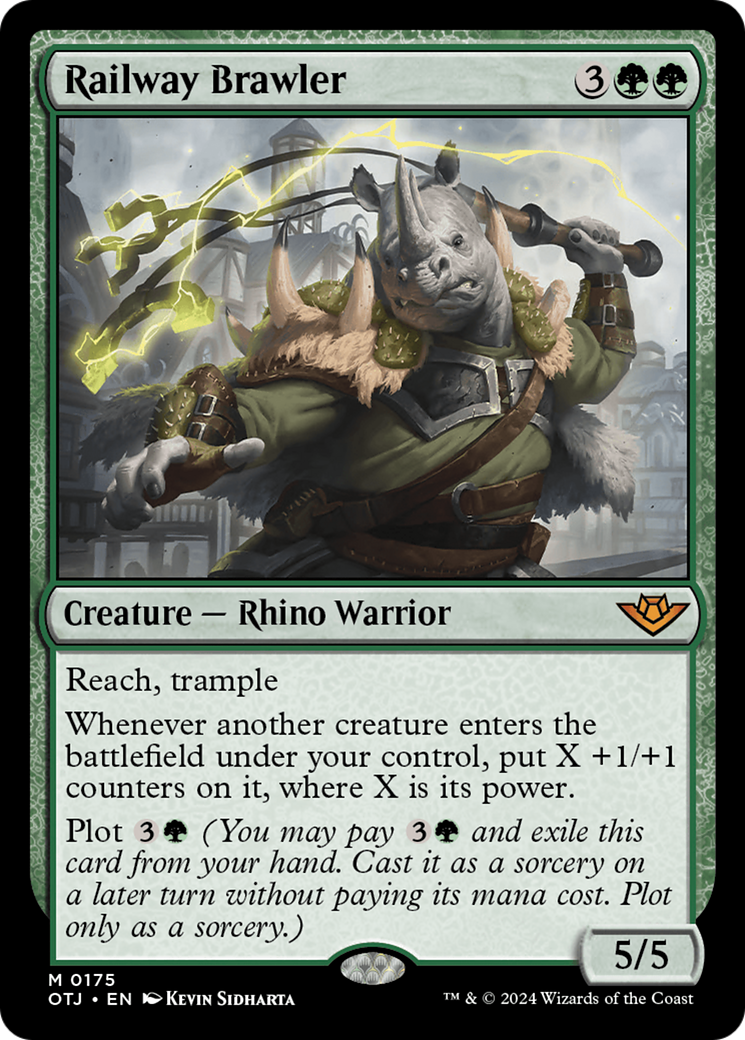 Railway Brawler (OTJ-175) (Foil)