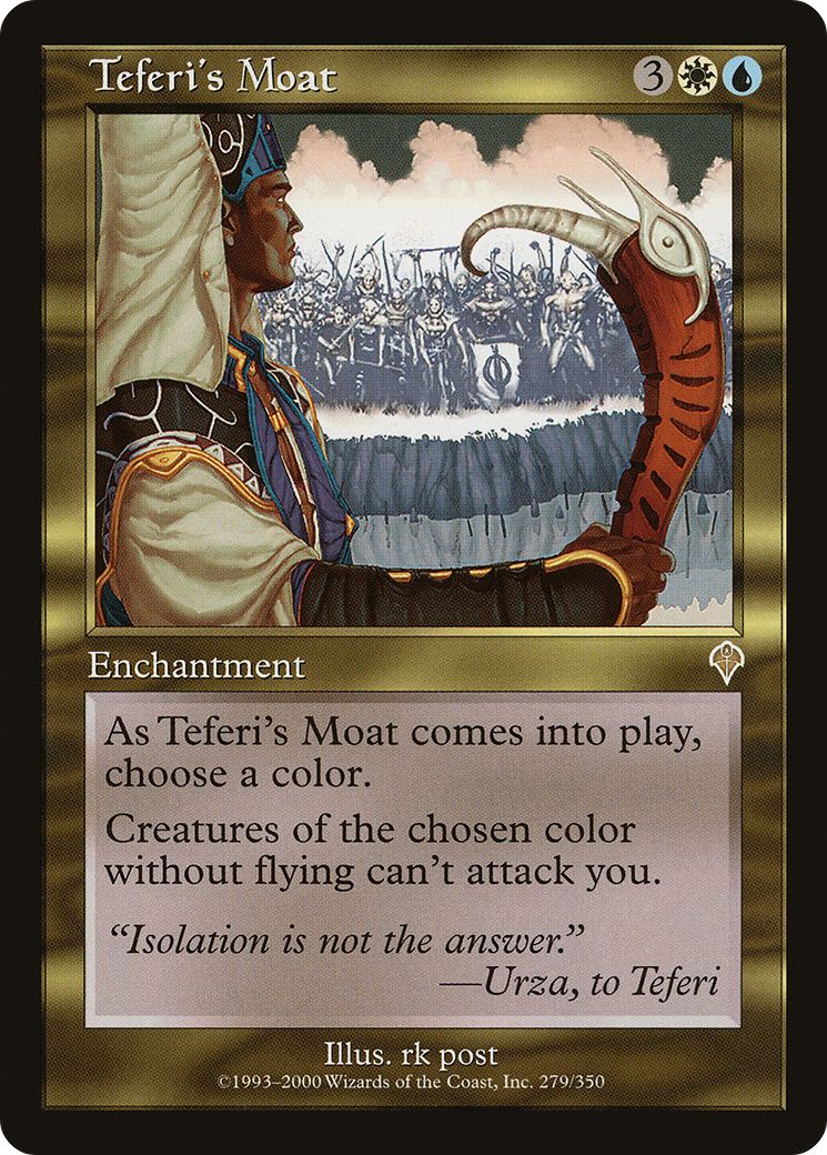Teferi's Moat (INV-279) (Foil)