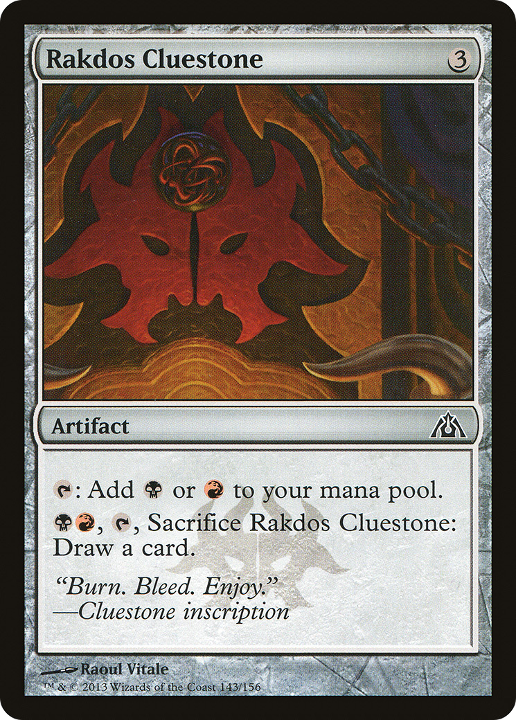 Rakdos Cluestone (DGM-143) (Foil)