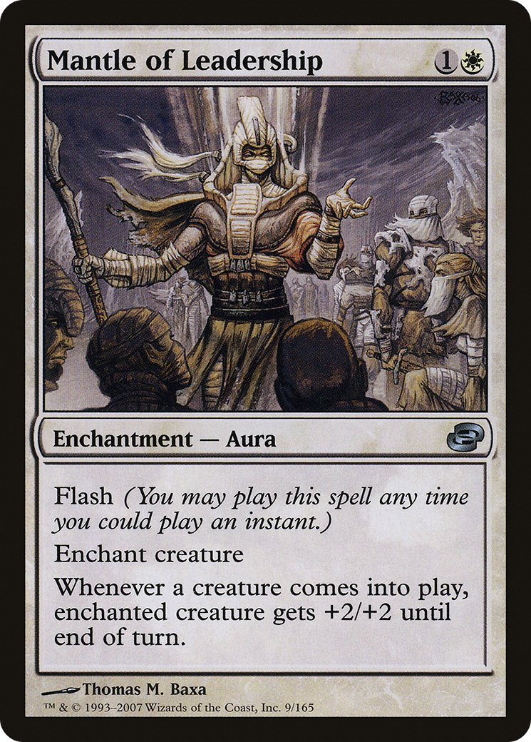 Mantle of Leadership (PLC-009) (Foil)