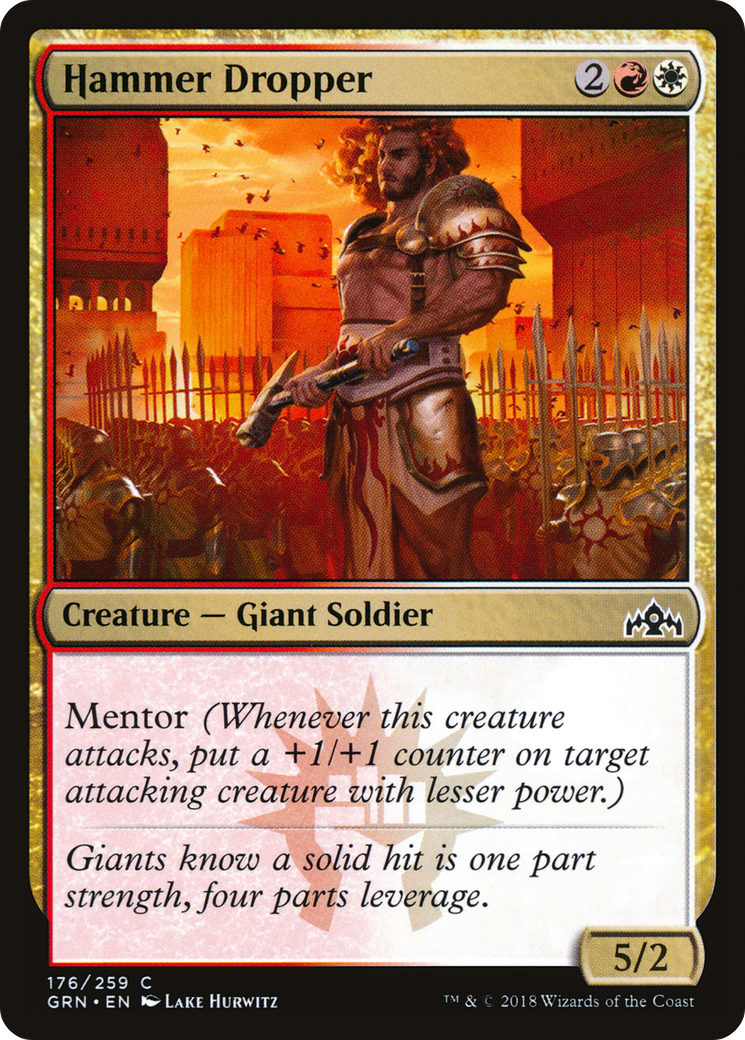 Hammer Dropper (GRN-176) (Foil)