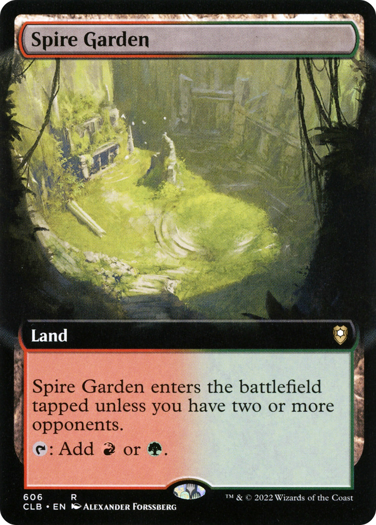 Spire Garden (CLB-606) (Extended Art) (Foil)