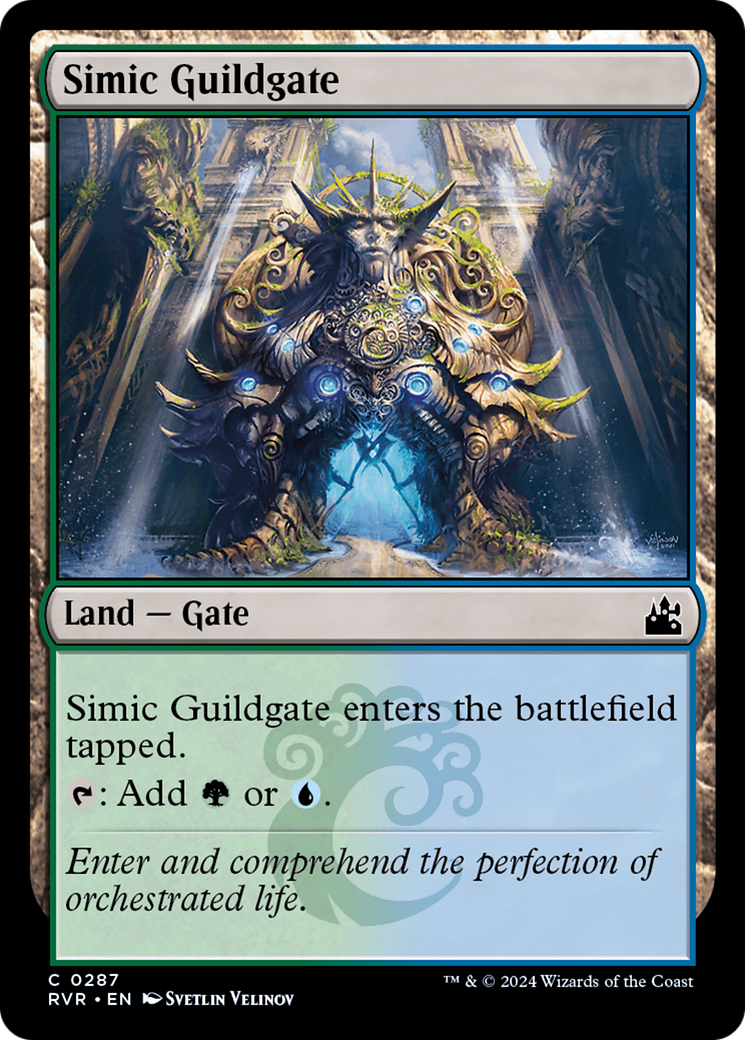 Simic Guildgate (RVR-287) (Foil)