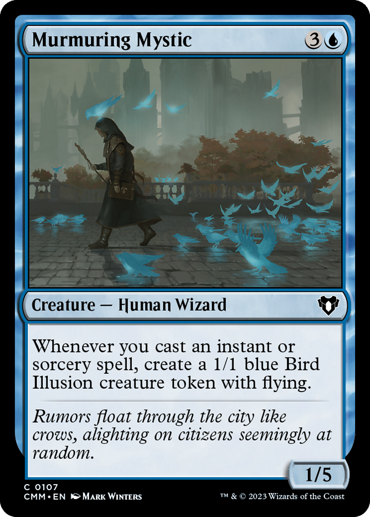 Murmuring Mystic (CMM-107) (Foil)