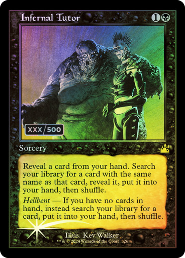 Infernal Tutor (RVR-326Z) (Foil) (Serialized)