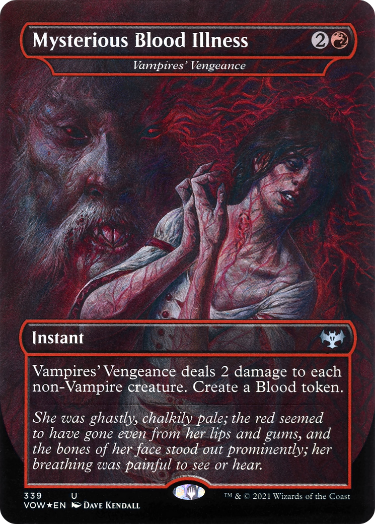 Mysterious Blood Illness / Vampires' Vengeance (VOW-339) (Borderless)