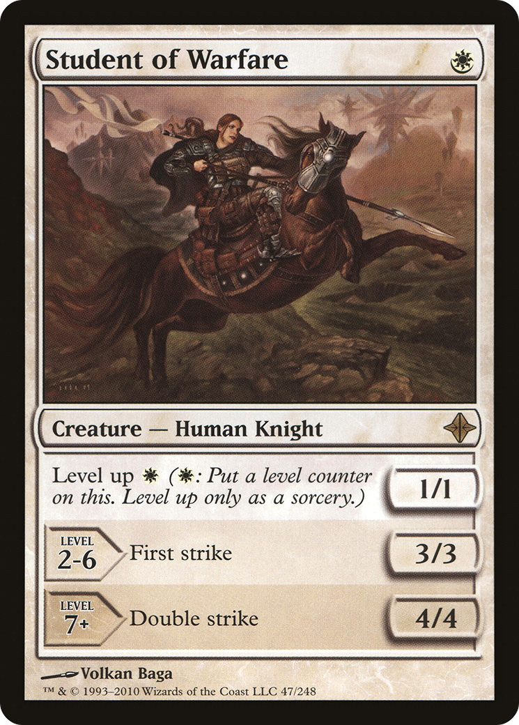 Student of Warfare (ROE-047) (Foil)