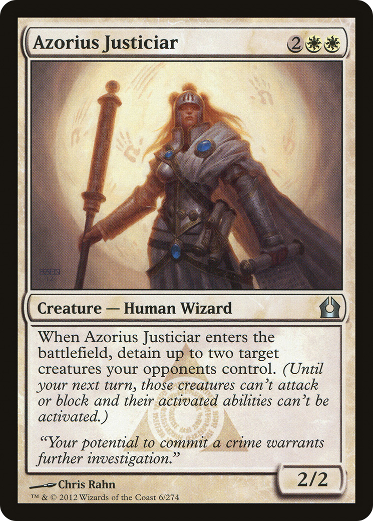 Azorius Justiciar (RTR-006) (Foil)