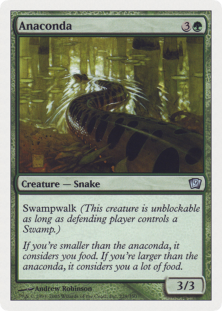 Anaconda (9ED-229★) (Foil)