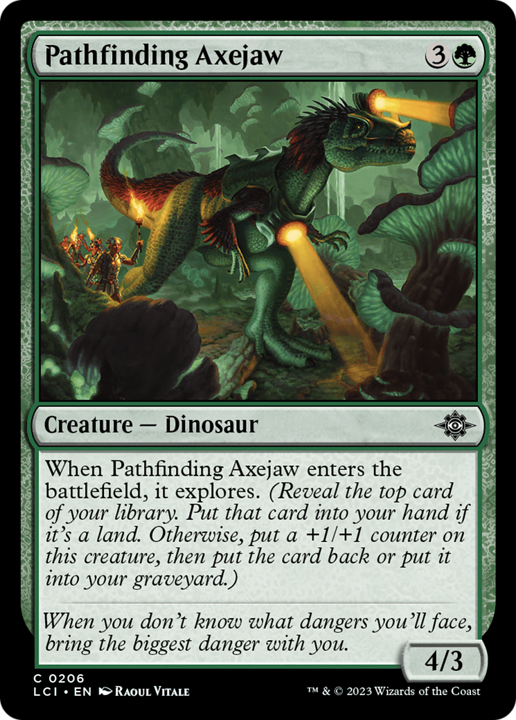 Pathfinding Axejaw (LCI-206) (Foil)