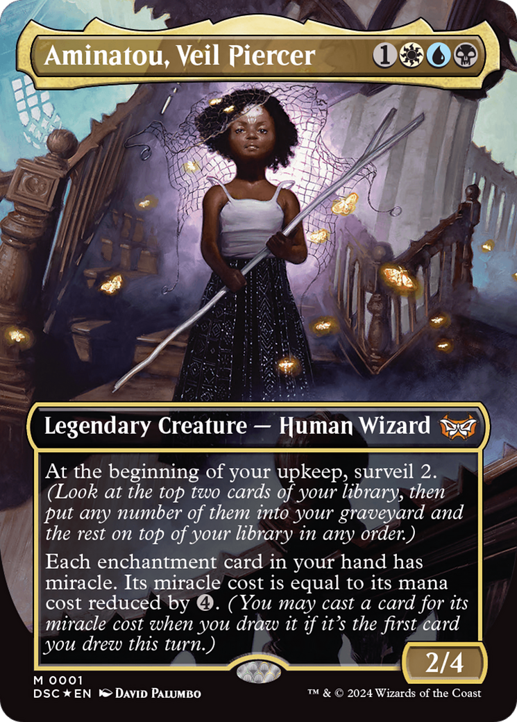 Aminatou, Veil Piercer (DSC-001) (Borderless) (Foil)
