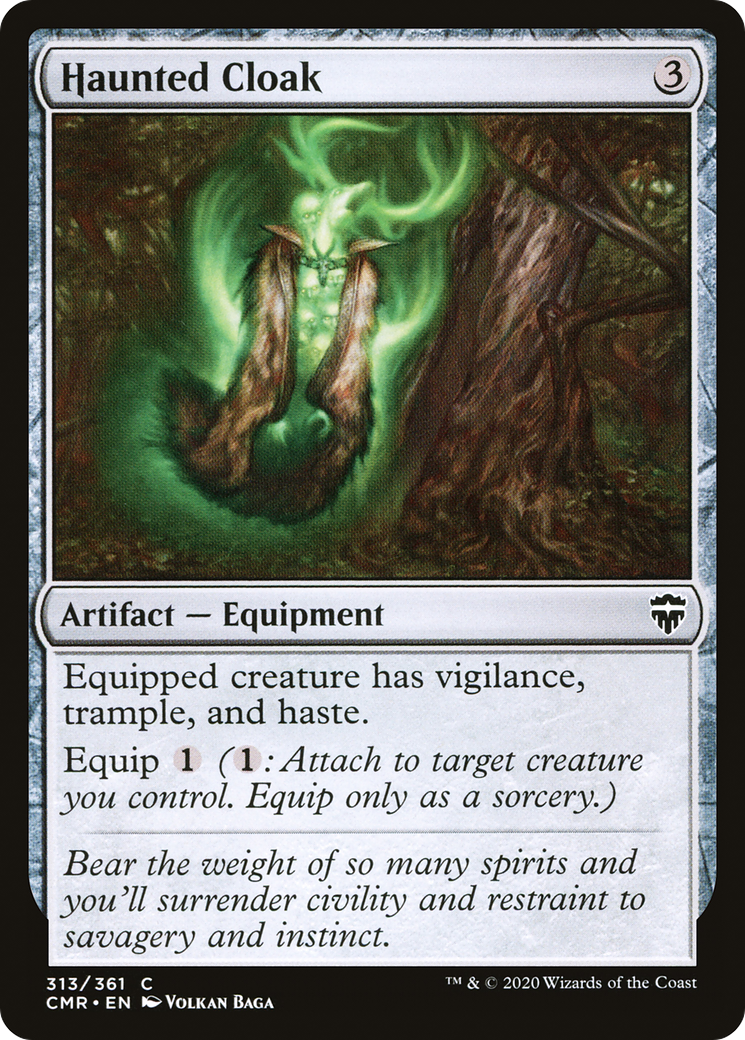 Haunted Cloak (CMR-313) (Foil)