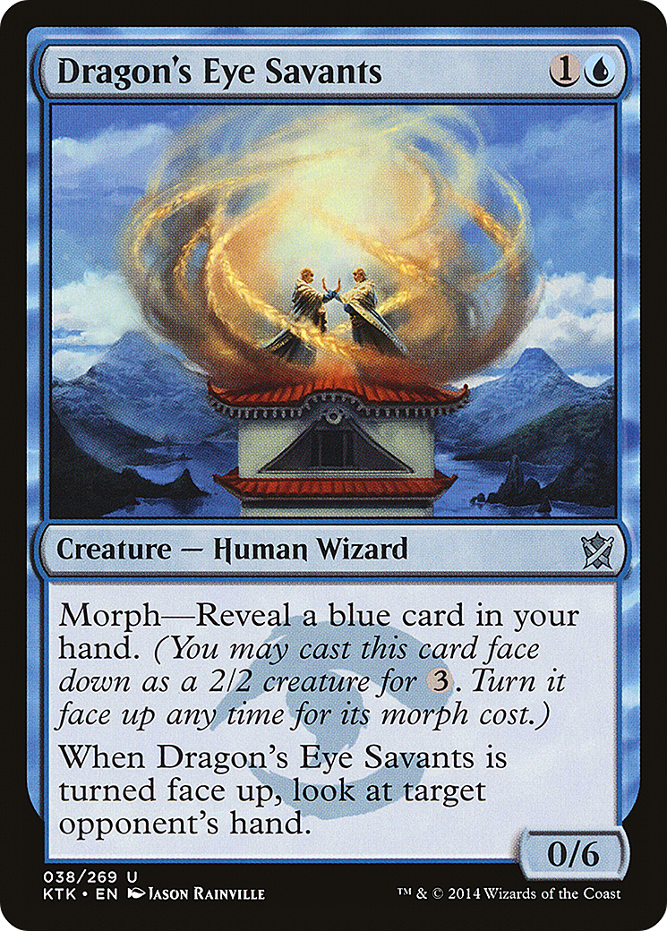 Dragon's Eye Savants (KTK-038) (Foil)