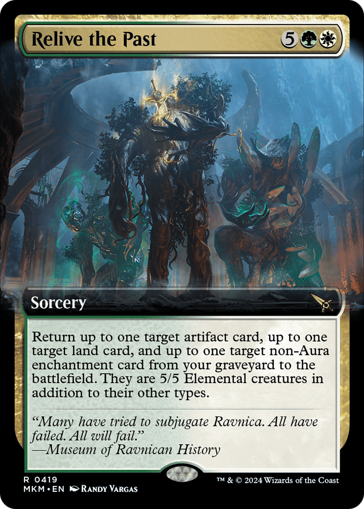 Relive the Past (MKM-419) (Extended Art) (Foil)