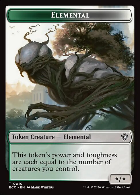 Copy // Elemental (0010) Double-Sided Token (ECC-1 // 10)